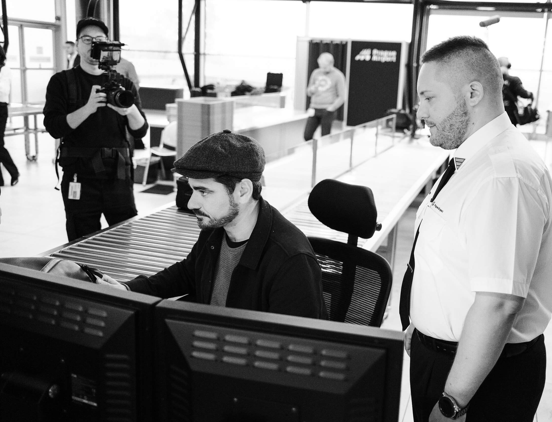 Behind the scenes — Náborec for Prague Airport, directed by Martin Marko